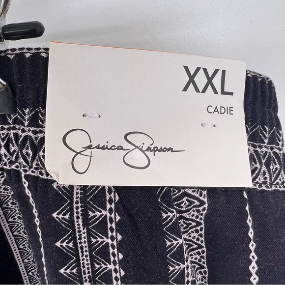 Jessica Simpson XXl black and white pants cadie b31 - Picture 4 of 6